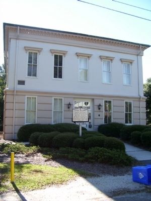 Darby Building & Marker. Click for full size. Darby Building & Marker image. Click for full size.