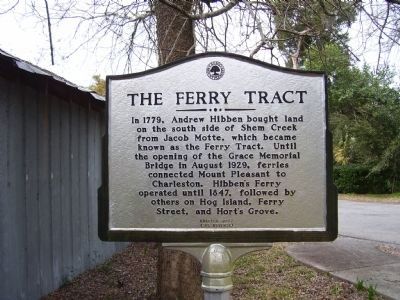 The Ferry Tract Marker image. Click for full size.