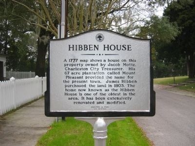 Hibben House Marker image. Click for full size.