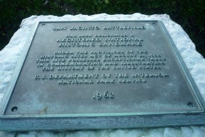 San Jacinto Battlefield has been named a <b>Registered National Historical Landmark</b> image. Click for full size.