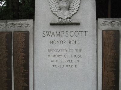 Swampscott Honor Roll image. Click for full size.