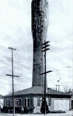 The Belton Standpipe Marker. Click for full size. The Belton Standpipe Marker image. Click for full size.