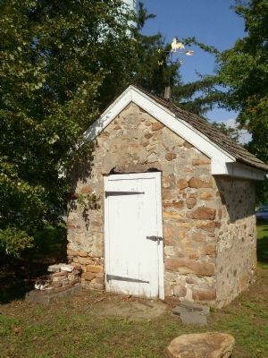 Smokehouse Located Behind the Richard Watson Gilder House image. Click for full size.