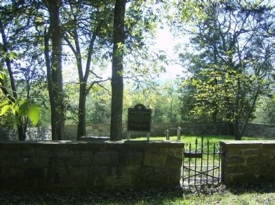 Samuel Kercheval Marker at the Bowman Family Cemetery. Click for full size. Samuel Kercheval Marker at the Bowman Family Cemetery image. Click for full size.
