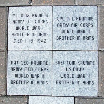 Krumme Family Pavers image. Click for full size.