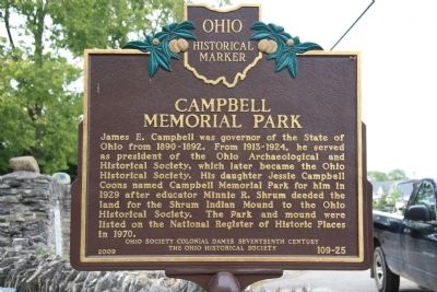 Campbell Memorial Park Marker image. Click for full size.