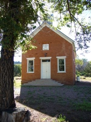 Shumway Schoolhouse image. Click for full size.