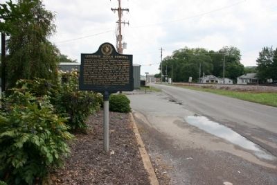 Cherokee Indian Removal Marker (South View) image. Click for full size.