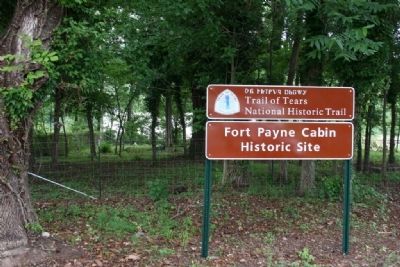 Fort Payne Cabin Historic Site image. Click for full size.