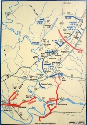 Close-up of Map on Marker image. Click for full size.