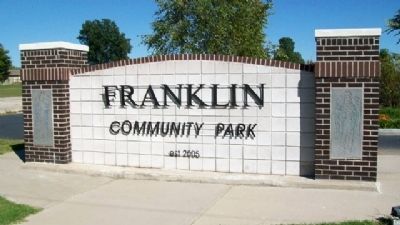 Franklin Community Park. Click for full size. Franklin Community Park image. Click for full size.