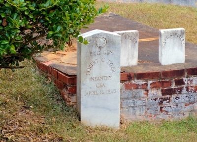 Grave of Gen. Robert C. Tyler, C.S.A. image. Click for full size.