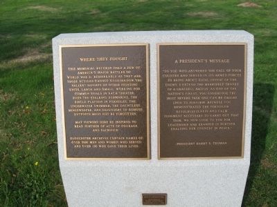 Plaques on Nearby Column image. Click for full size.