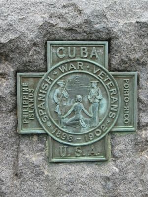 Malden Spanish War Veterans Monument image. Click for full size.