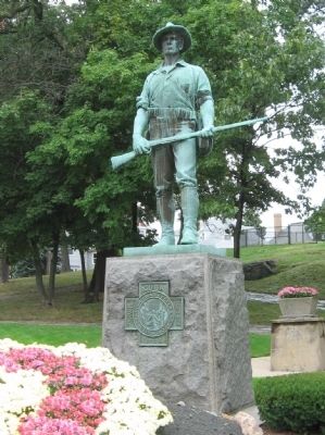 Malden Spanish War Veterans Monument. Click for full size. Malden Spanish War Veterans Monument image. Click for full size.