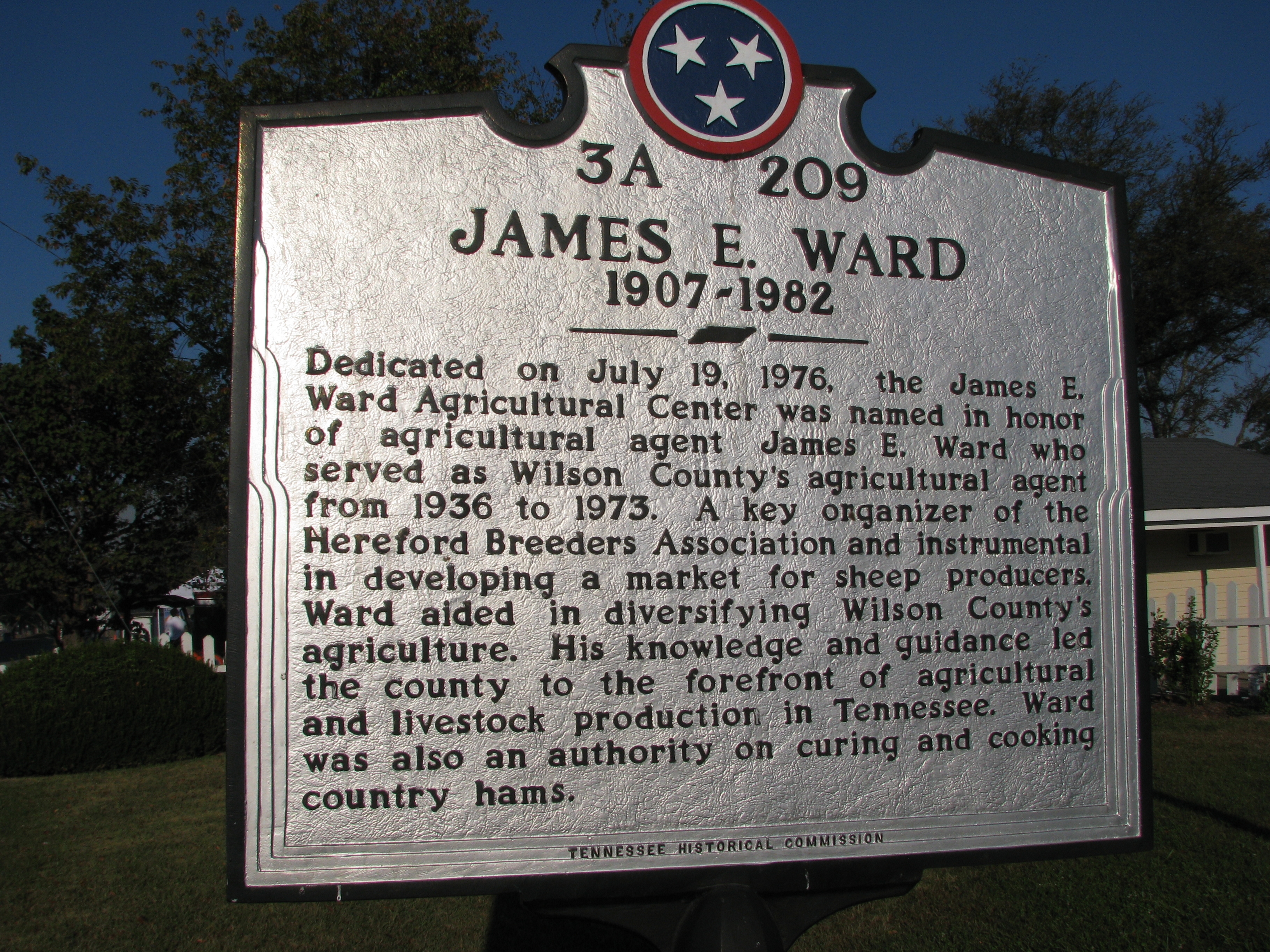 James E. Ward Marker