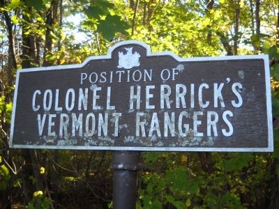 Vermont Rangers Marker image. Click for full size.