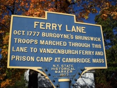 Ferry Lane Marker. Click for full size. Ferry Lane Marker image. Click for full size.