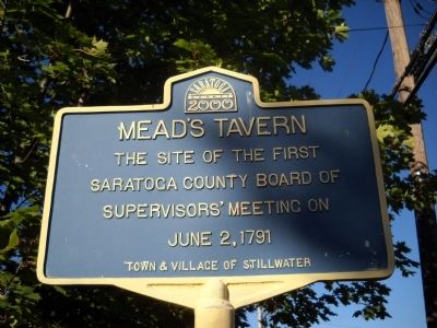 Mead’s Tavern Marker image. Click for full size.