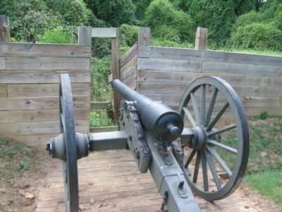 10 Pounder Parrott Reproduction image. Click for full size.