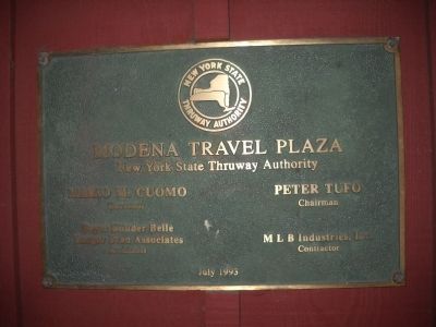 Modena Travel Plaza image. Click for full size.