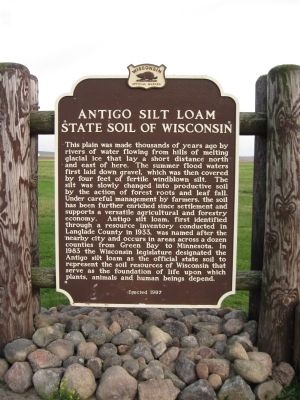 Antigo Silt Loam Marker image. Click for full size.