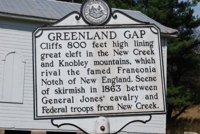Greenland Gap Marker image. Click for full size.