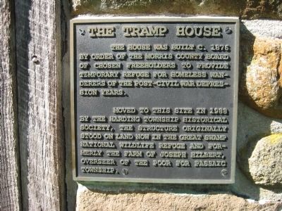 The Tramp House Marker image. Click for full size.