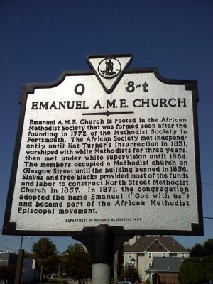 Emanuel AME Church Marker. Click for full size. Emanuel AME Church Marker image. Click for full size.