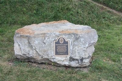 Shrum Indian Mound Marker image. Click for full size.