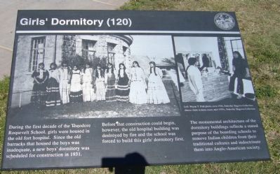 Girls' Dormitory Marker image. Click for full size.