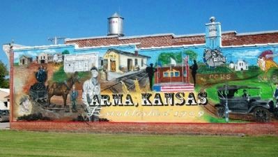 Arma Centennial Mural 2009. Click for full size. Arma Centennial Mural 2009 image. Click for full size.