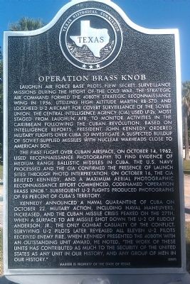Operation Brass Knob Marker image. Click for full size.