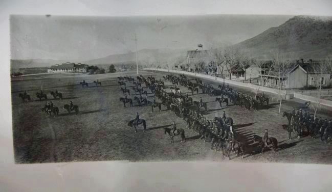 5th Cavalry at Parade Ground image. Click for full size.