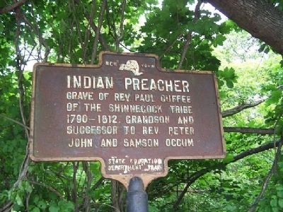 Indian Preacher Marker image. Click for full size.