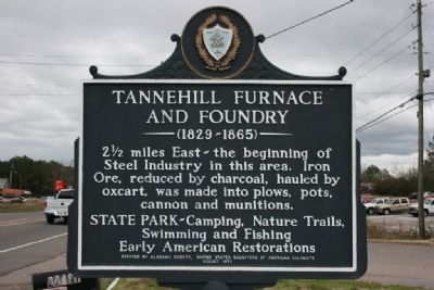 Tannehill Furnace And Foundry Marker image. Click for full size.