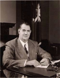 Olin D. Johnston<br>(1896–1965) -<br>As Governor of South Carolina image. Click for full size.