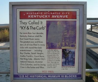 They Called It “KY & The Curb” Marker image. Click for full size.