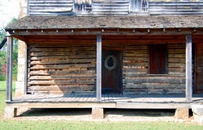 Obediah Shirley House -<br>Original Cabin image. Click for full size.
