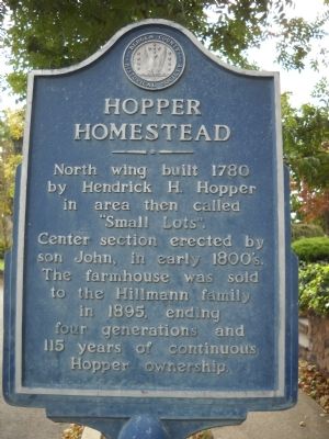 Hopper Homestead Marker image. Click for full size.