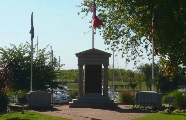 Havre de Grace War Memorial, viewed from the north image. Click for full size.