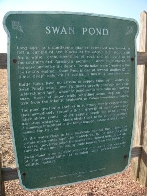 Swan Pond Marker image. Click for full size.