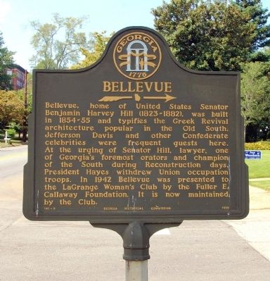 Bellevue Marker. Click for full size. Bellevue Marker image. Click for full size.
