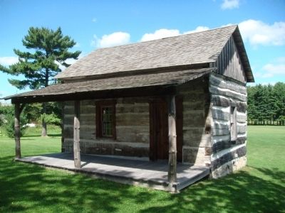 Wm. R. Look Log Cabin image. Click for full size.