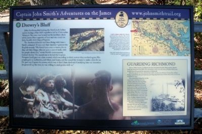 Drewry’s Bluff Marker image. Click for full size.