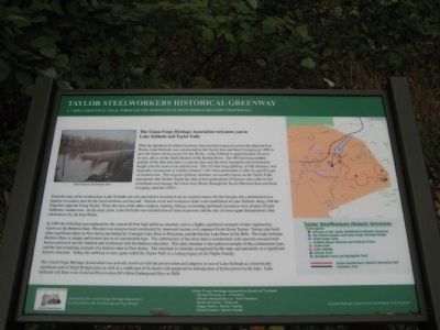 Lake Solitude and Taylor Falls Marker. Click for full size. Lake Solitude and Taylor Falls Marker image. Click for full size.