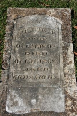 Grave of John Nabors image. Click for full size.