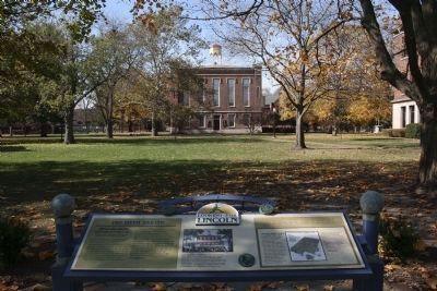 Looking For Lincoln -- Lincoln-Douglas Debate Marker. Click for full size. Looking For Lincoln -- Lincoln-Douglas Debate Marker image. Click for full size.
