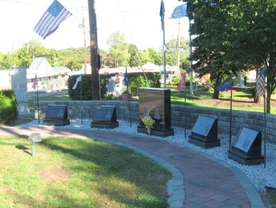 Stony Point Veterans Monument image. Click for full size.