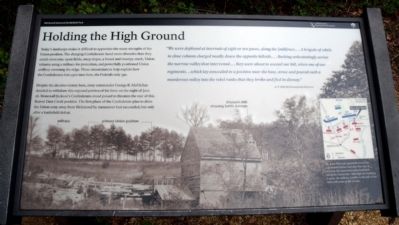 Holding the High Ground Marker image. Click for full size.